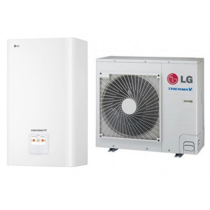 LG-warmtepomp Therma V HU071.U43 + HN1616 7 kW